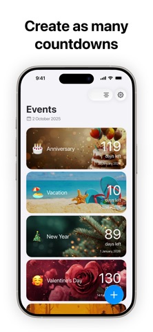 Countdown Widget: Days Until Screenshot 1 of 5