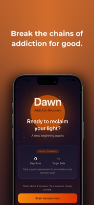 Dawn: Addiction Recovery screenshot 1