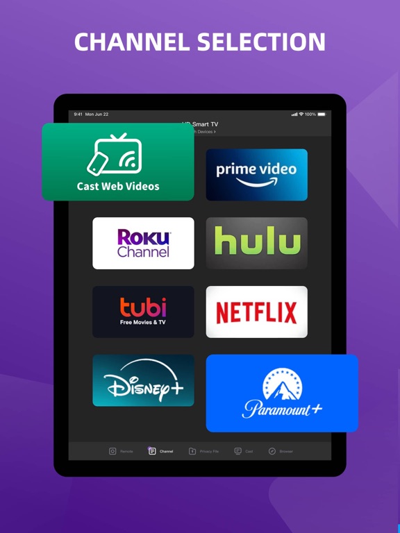 Roky Remote Control & Miracast iPad screenshot 5 - Utilities app