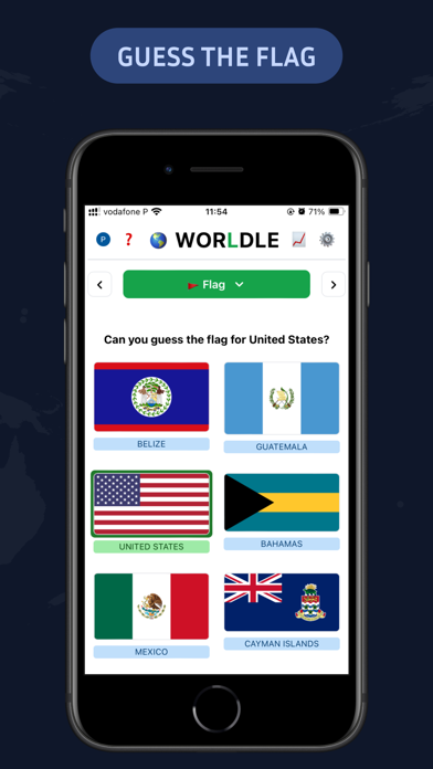 Worldle - Guess The Country! Screenshot