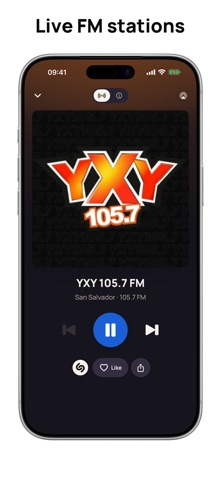 Radio El Salvador Live FM AM screenshot