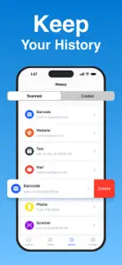 QR Code Reader＋Barcode Scanner screenshot #3 for iPhone