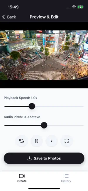 ReverseCam - Video Reverser screenshot 2