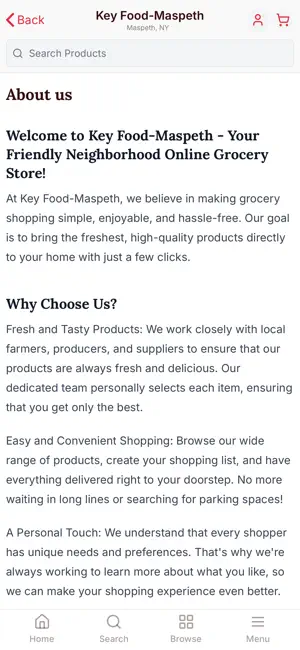 Key Food - Grand Ave screenshot 4