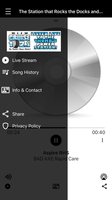 Screenshot #2 pour CRUISE 102.1 FM - WLEW