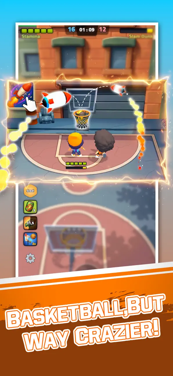 Basketball Clash: Hoop Rivals Hack screenshot 3 - iOS game interface