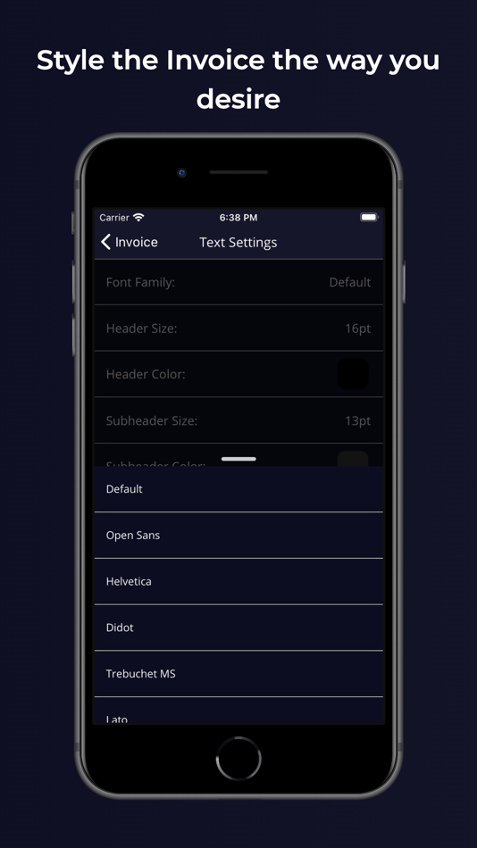 #4. Invoice & Receipt Maker App (iOS) 由: Nadim Radjab