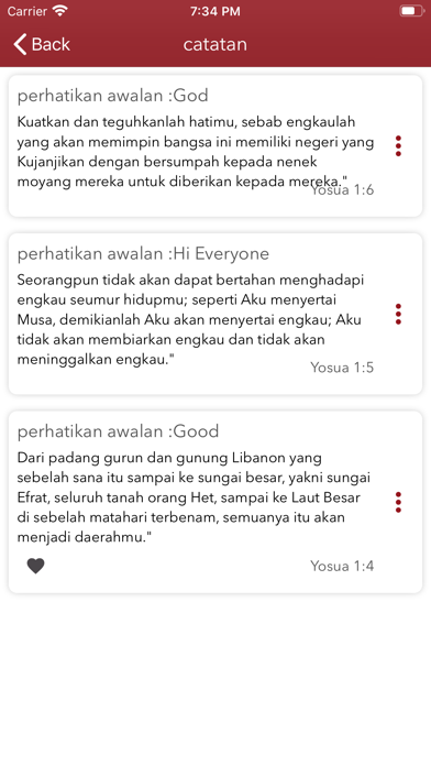 Alkitab Bahasa Indonesia Screenshot