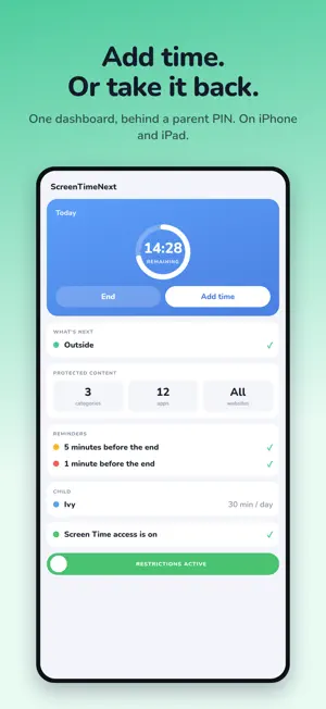 Screen Time Next: App Limits screenshot 3
