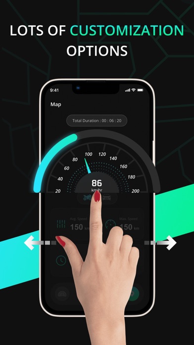 GPS Speedometer •Speed Tracker Screenshot