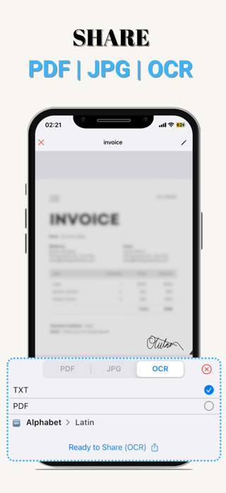 DocScan: Document Scanner+OCR Screenshot 6 of 6