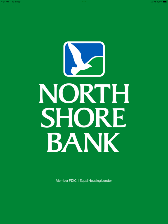 North Shore Bank Personal iPad screenshot 1 - Finance app