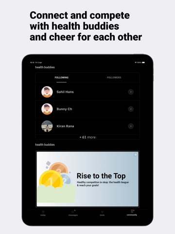 Health Tick: Weight & Health iPad screenshot