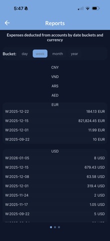 AI Expenses Tracker Screenshot 3 of 3