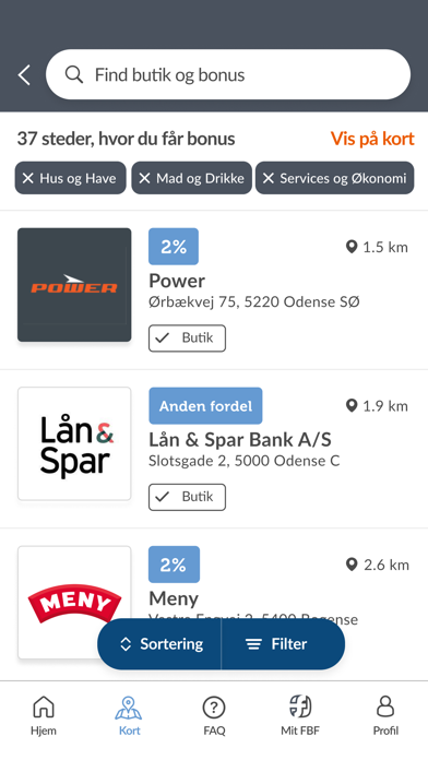 Forbrugsforeningen Screenshot