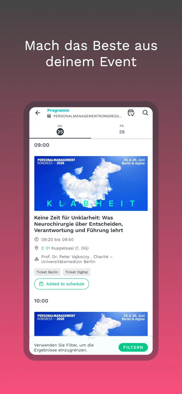 Screenshot #2 pour Quadriga Events
