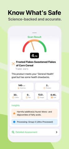 Nourish Lens: Food Insights screenshot