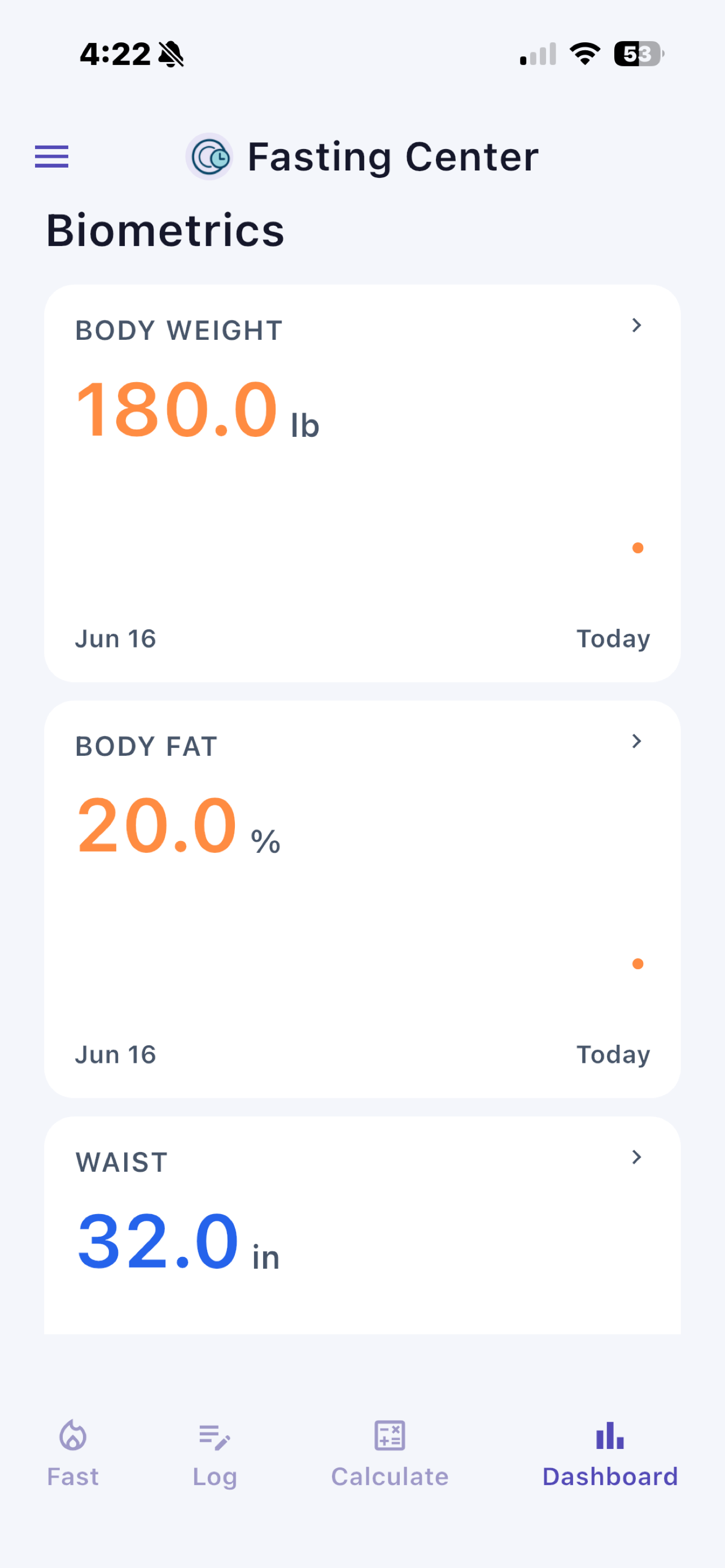Fasting Center screenshot 5