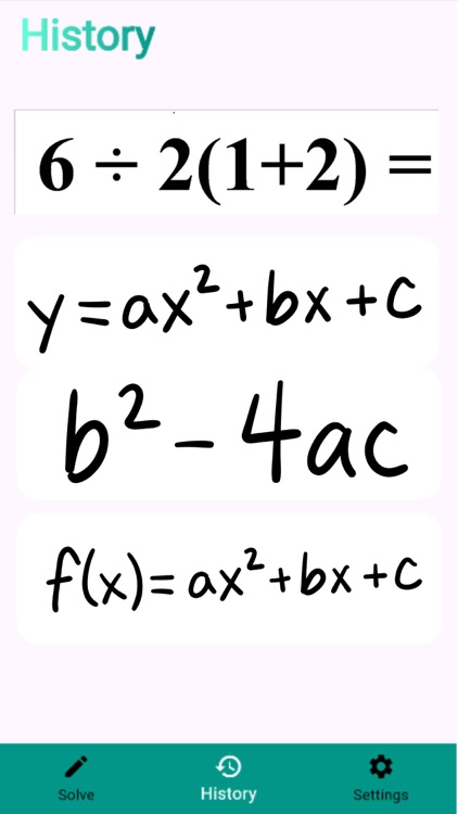 Ai Equation Solver by Youssef Ben Attar
