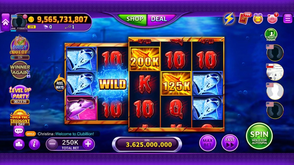 #4. Clubillion: Vegas Casino Slots (iOS) 来自: Ouroboros