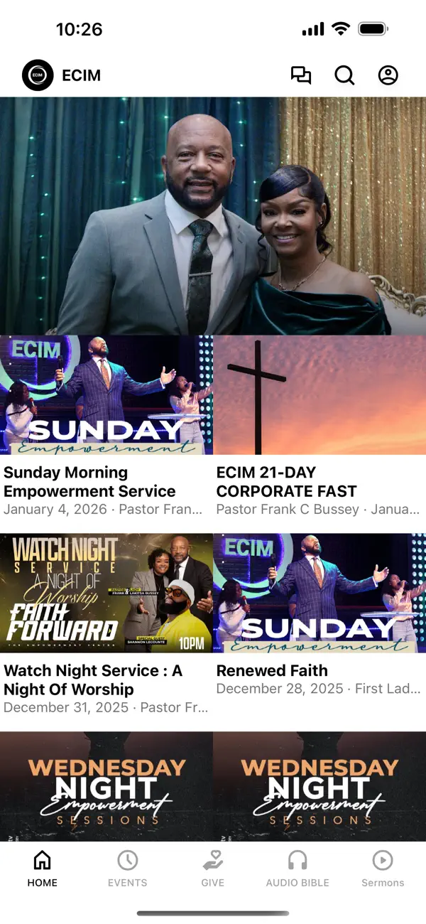 Screenshot #1 pour Empowerment Center Church