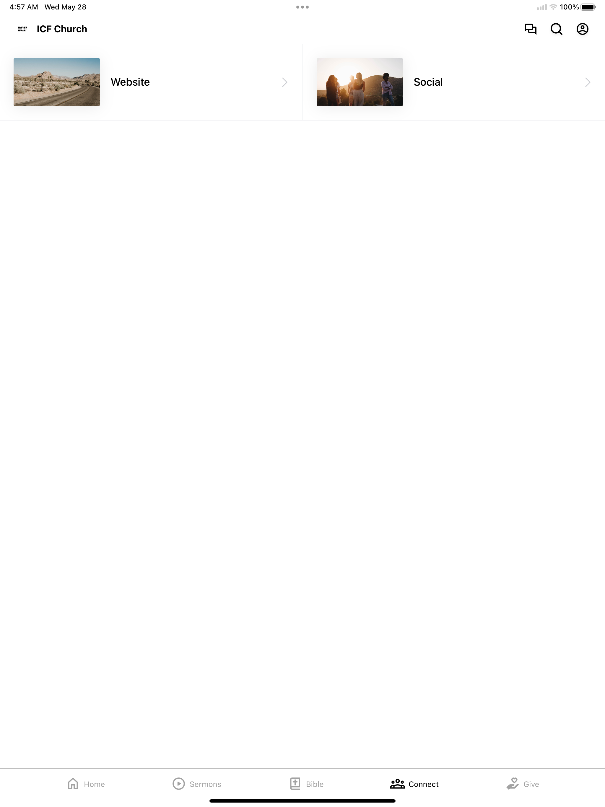 ICF Mobile App