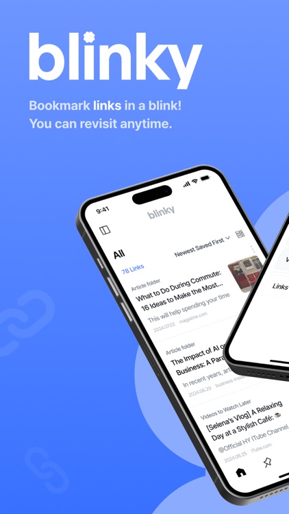 blinky - Bookmark Links