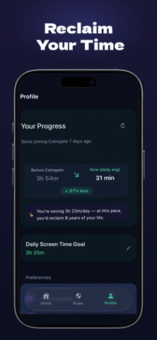 Calmgate: Screen Time Blocker Screenshot 7 of 7