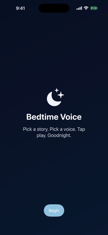 Bedtime Voice screenshot
