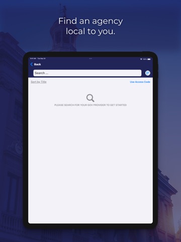 Gov Connect by OCV iPad screenshot