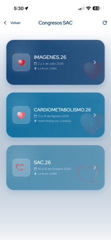 SAC - Soc. Arg. de Cardiología iPhone screenshot 4