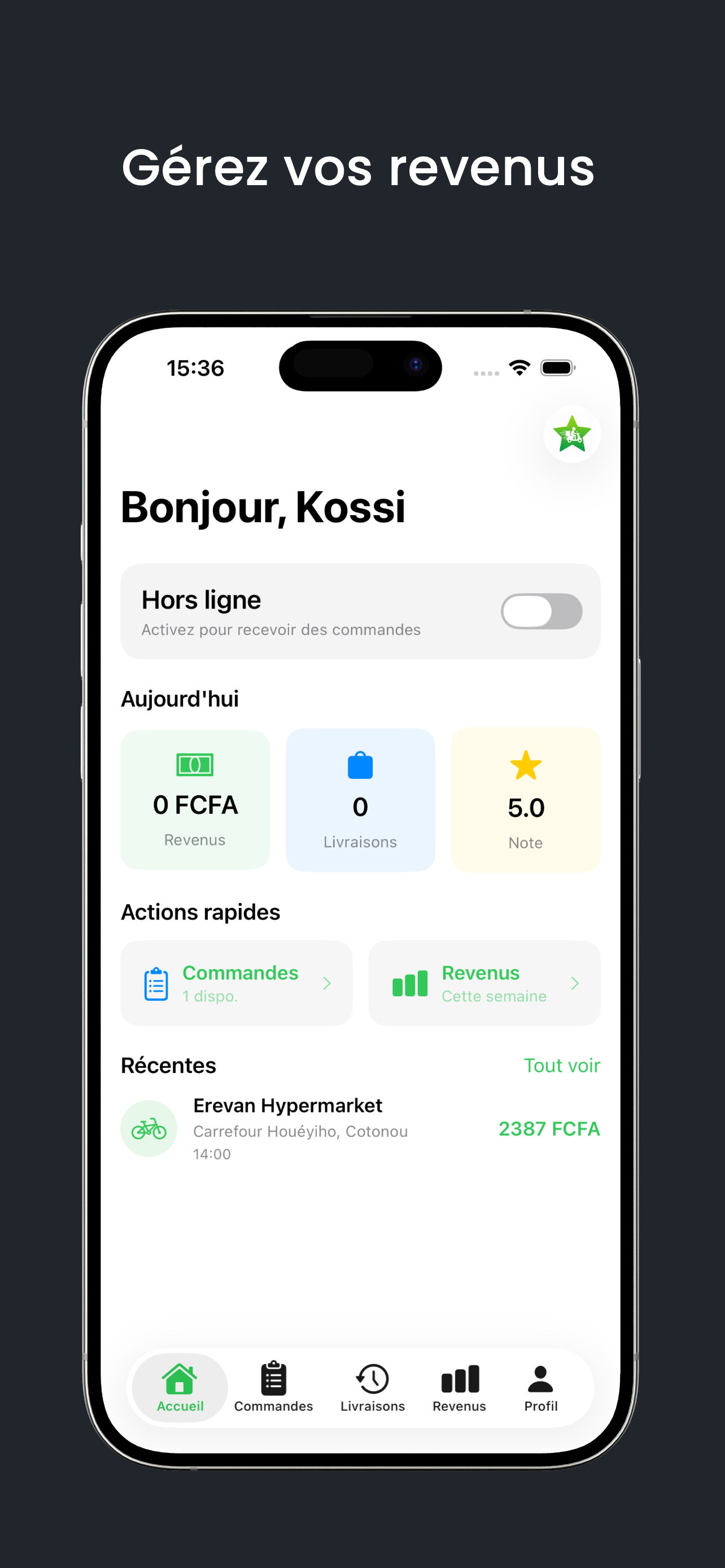 Binq Livreur