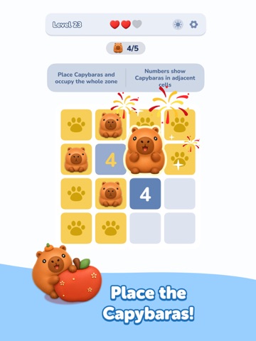 CapyZone - Akari Logic Puzzle iPad screenshot