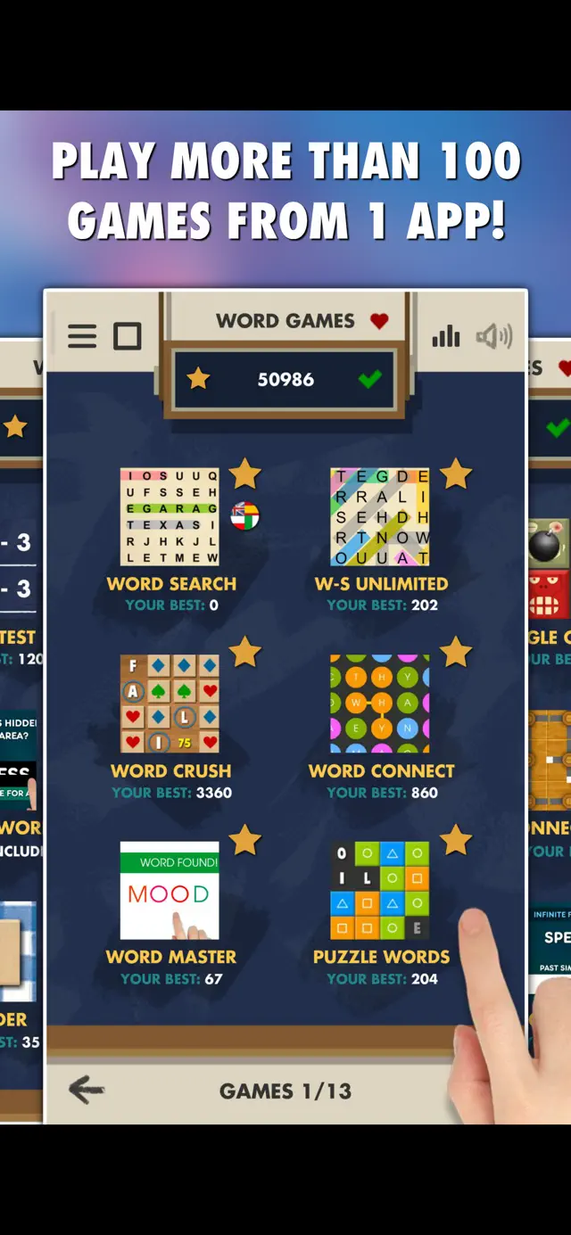 Word Games PRO 101-in-1 screenshot 1