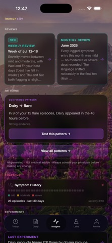 Immunally: Autoimmune Tracker Screenshot 6 of 10