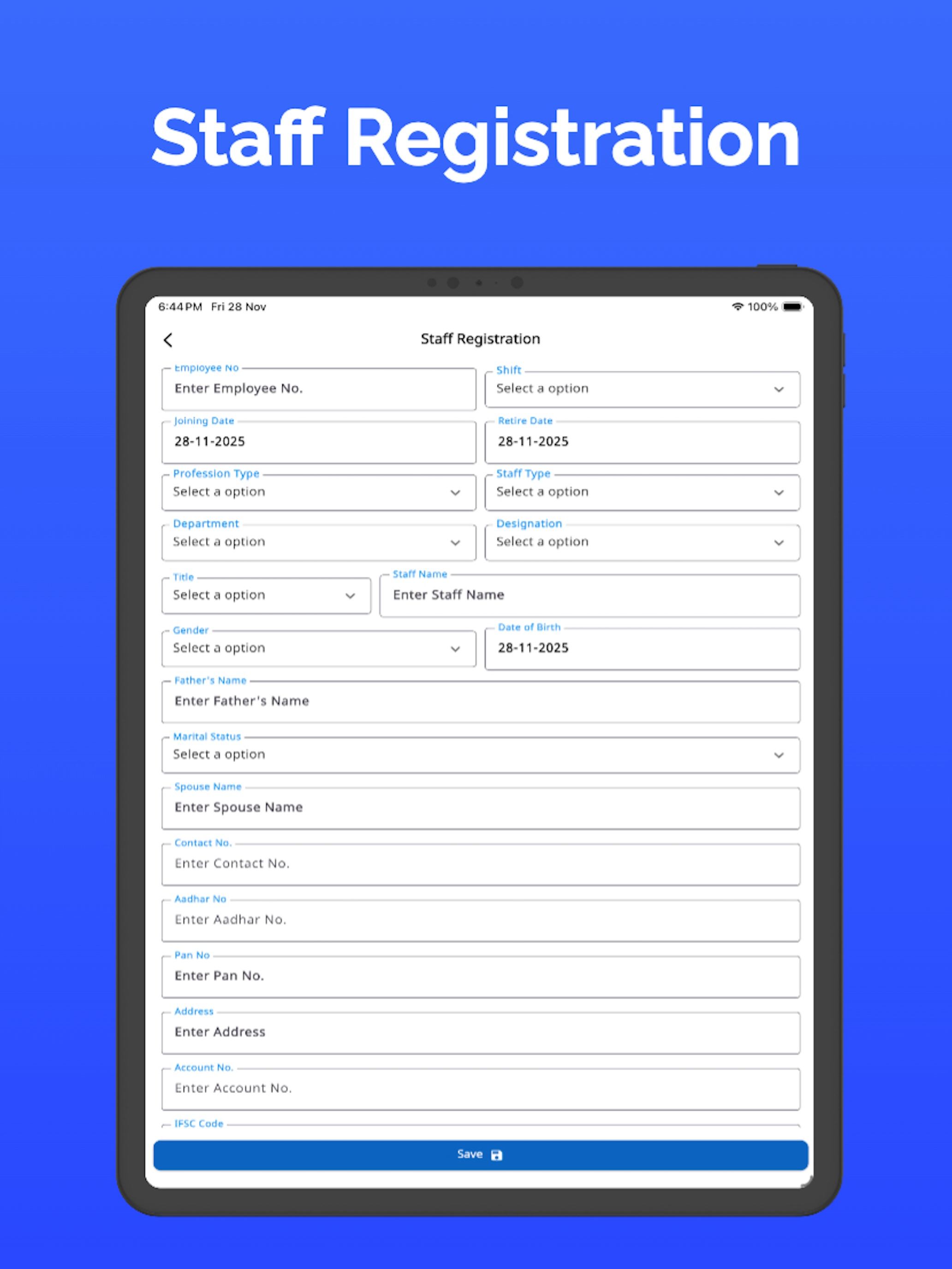sDiary Admin App