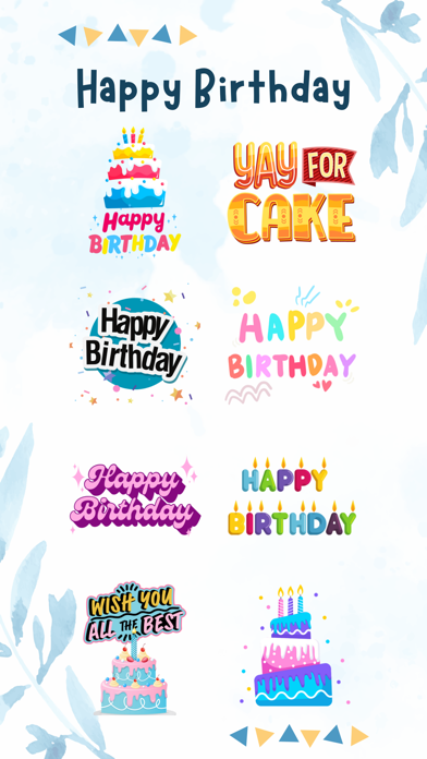 Screenshot #2 pour Birthday Countdown Stickers