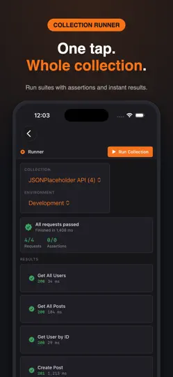 Postmon - Rest API Client iPhone Ekran Görüntüsü 6