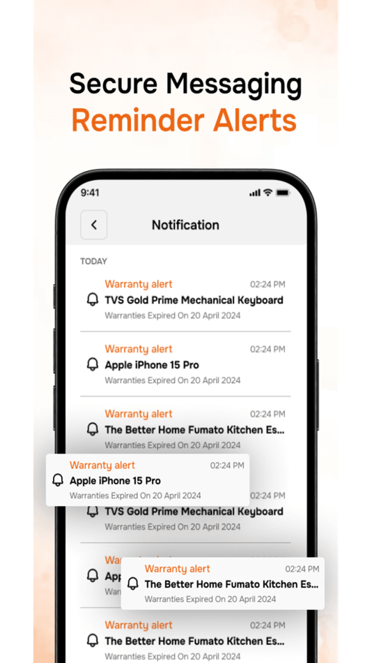 #2. Warranty Vault (iOS) 由: Nimesh Patel