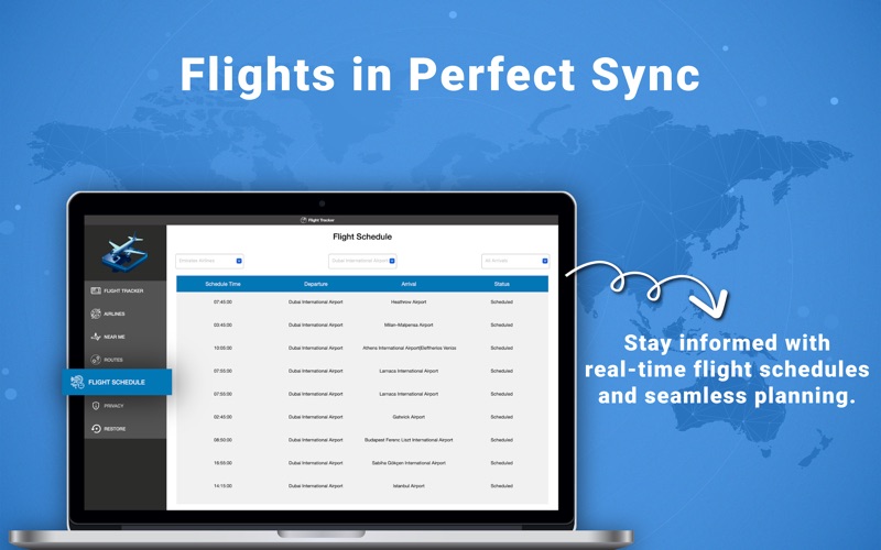 Flight Tracker - Plane Tracker Screenshot