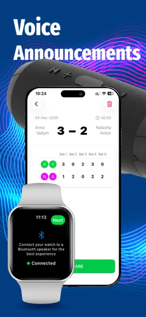 Padel Speaker: Score Announcer screenshot 3