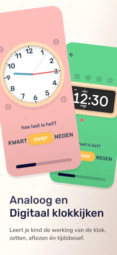 Wiser - Telling time - Education App | MWM