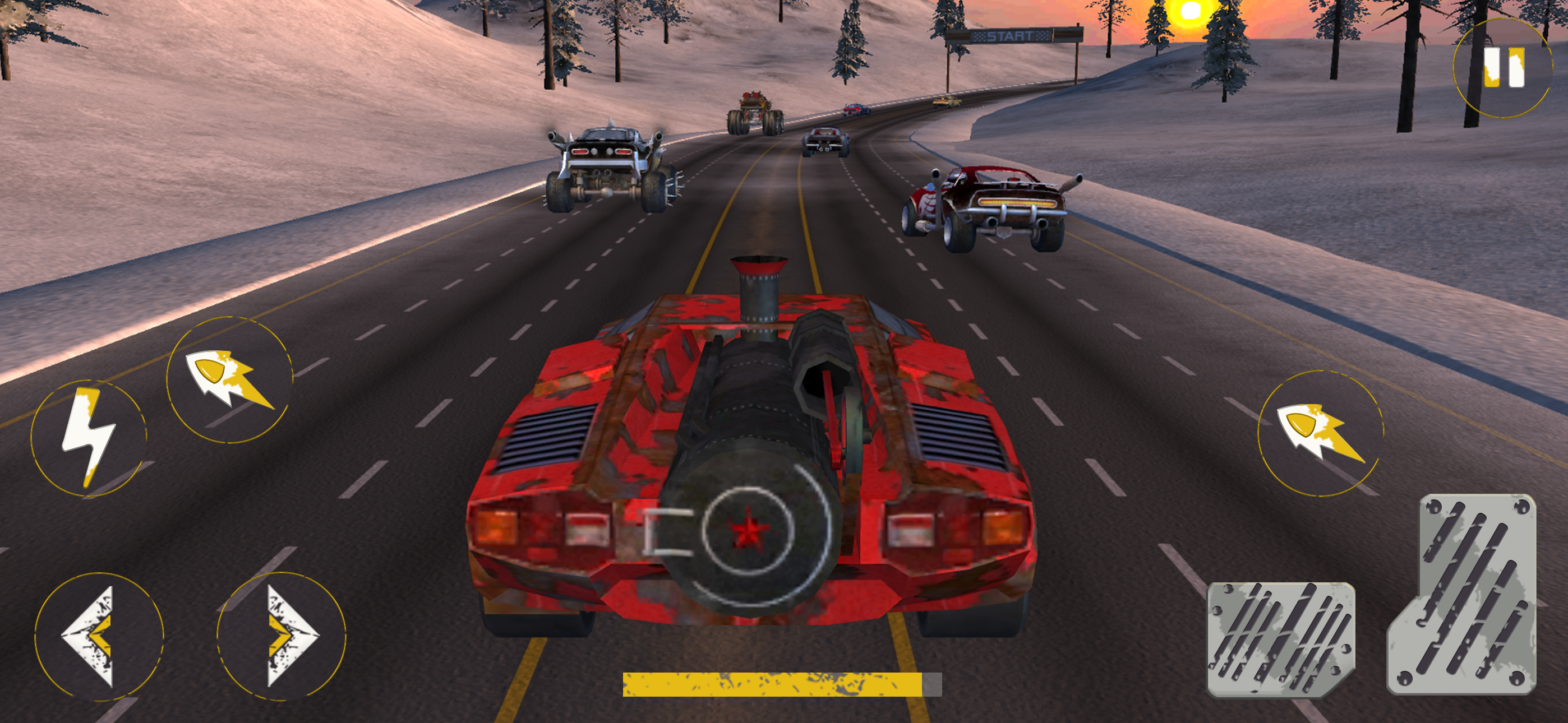 Car Race Shooter: Rage Racing