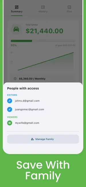 Finan360: Savings & Goals screenshot 3