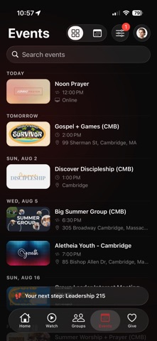 App screenshot