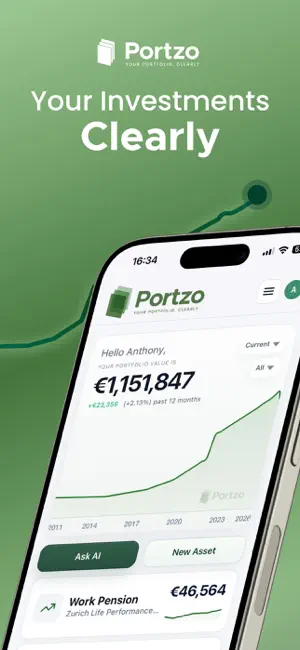 Portzo: Portfolio Tracker screenshot 1