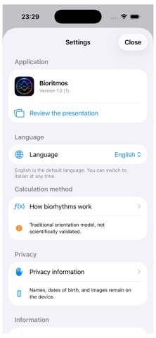 App screenshot