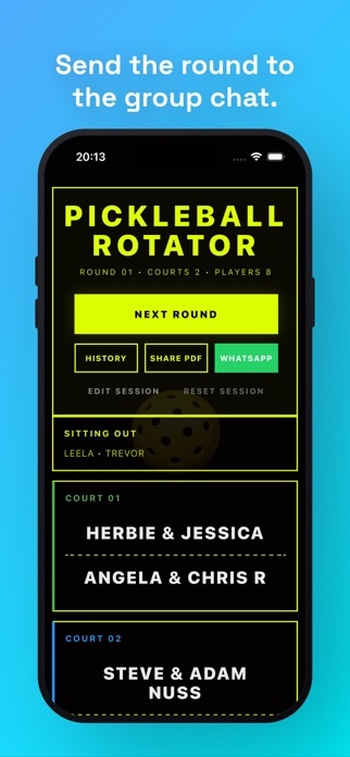 Pickleball Rotator Screenshot 5 of 7