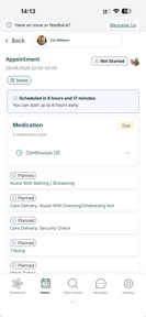 Nourish Better Care at Home screenshot