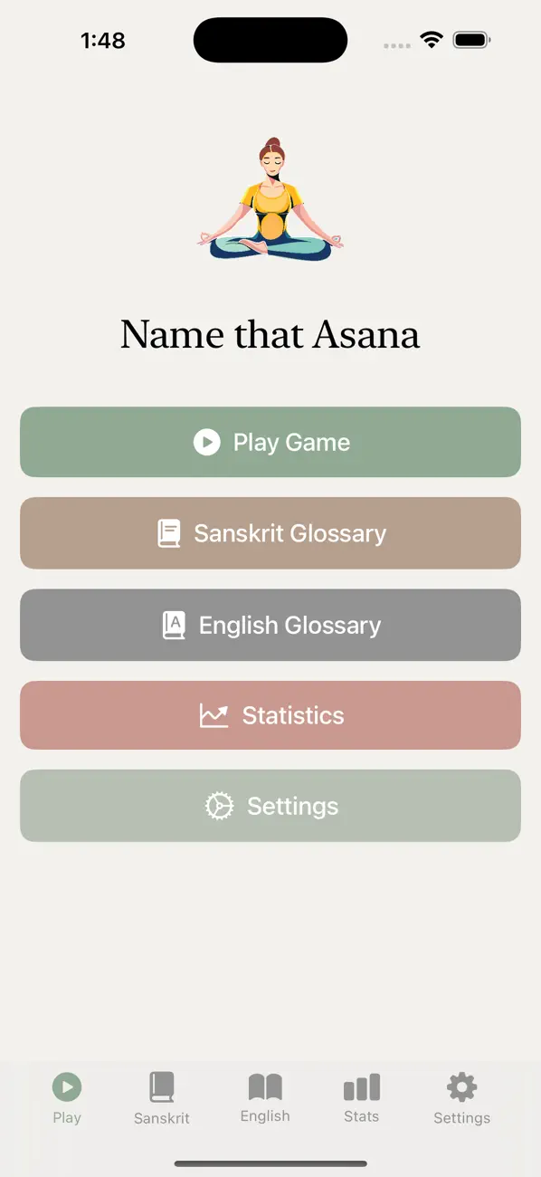 Screenshot #1 pour Name that Asana
